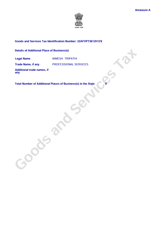 ISO certificate